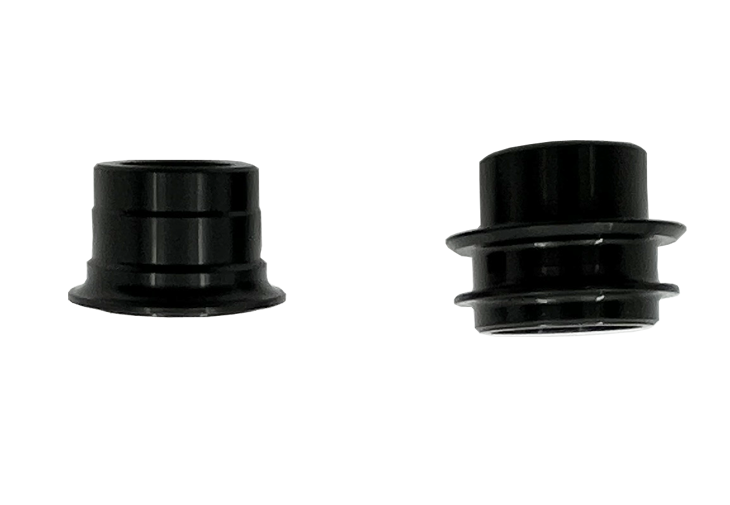 Front hub end caps 12mm CL - RATCHET SYSTEM